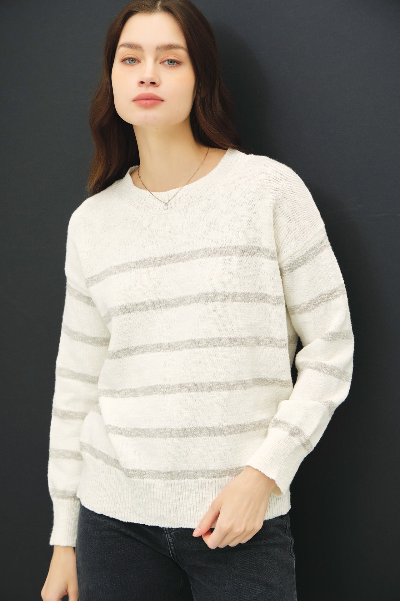 Pebble Striped Sweater