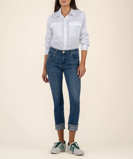 Kut from the Kloth Amy Crop Straight