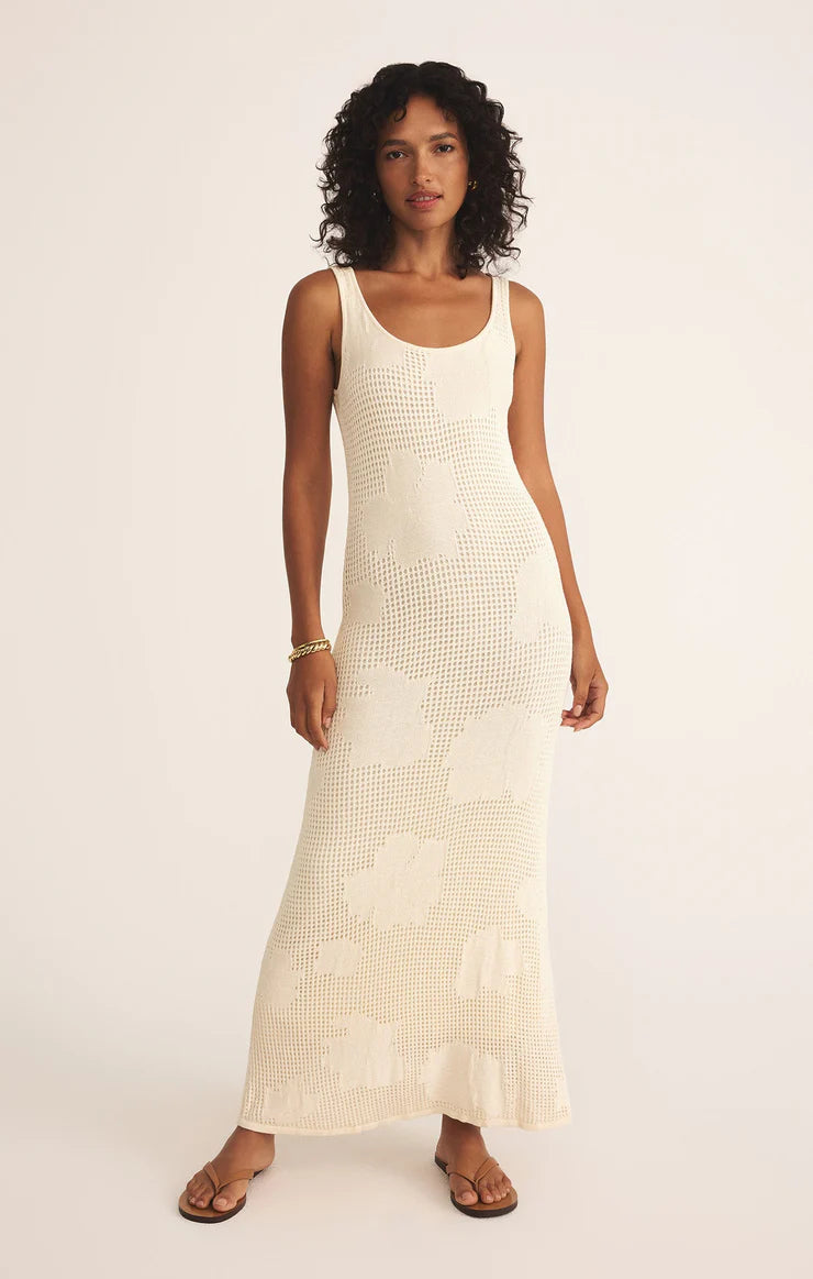 Z Supply Praya Fleur Crochet Maxi Dress