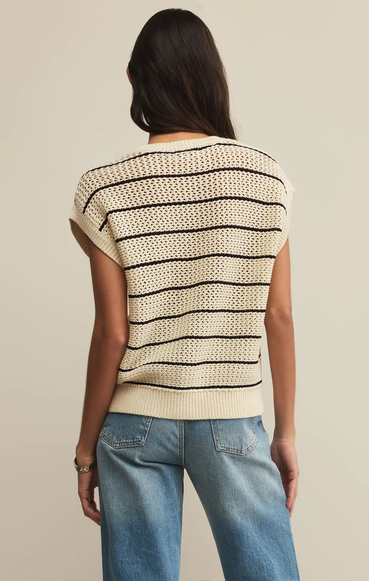 Z Supply Ines Crochet Sweater