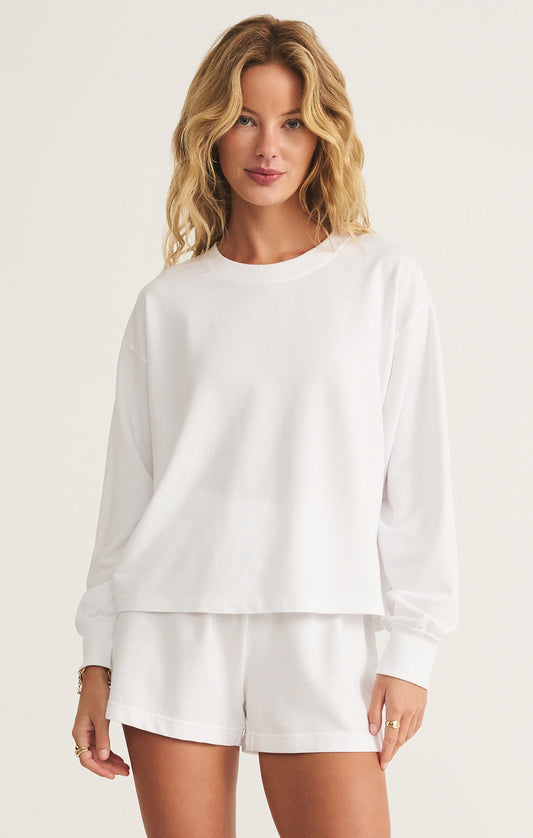 Z Supply Ellis Sweatshirt - White