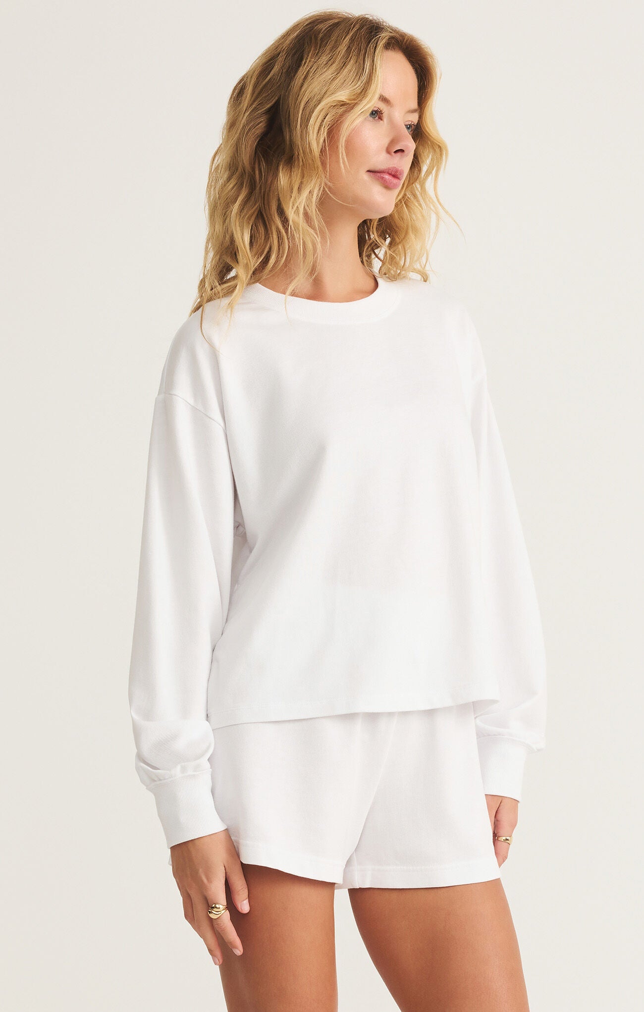 Z Supply Ellis Sweatshirt - White