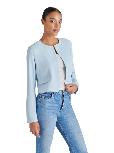 Steve Madden Serenea Blazer - Sky Blue