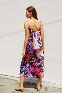 Midnight Tropical Dress