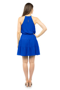 Strappy Capri Blue Dress