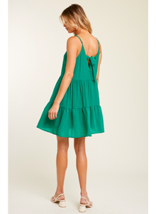 Wishlist Tiered Dress - Green