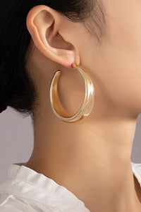 Large Puffy Hoops